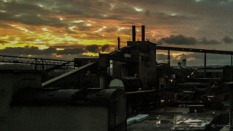 Fahrweg Schiebebuehne Pressen Hangseite